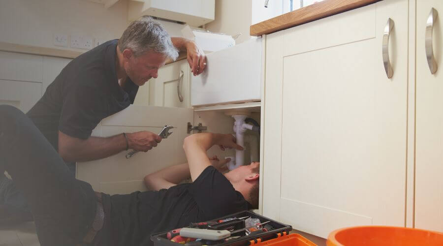 Professional burst pipe repair services in Zahl, ND
